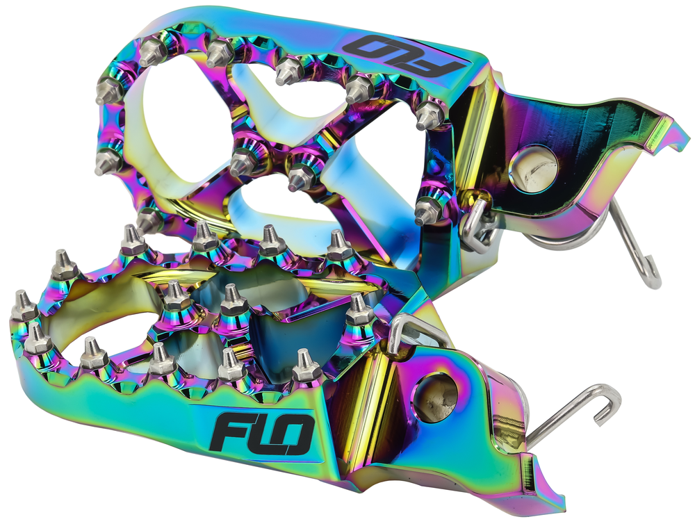 Flo Motorsports Foot Peg Kit Honda CRF110F