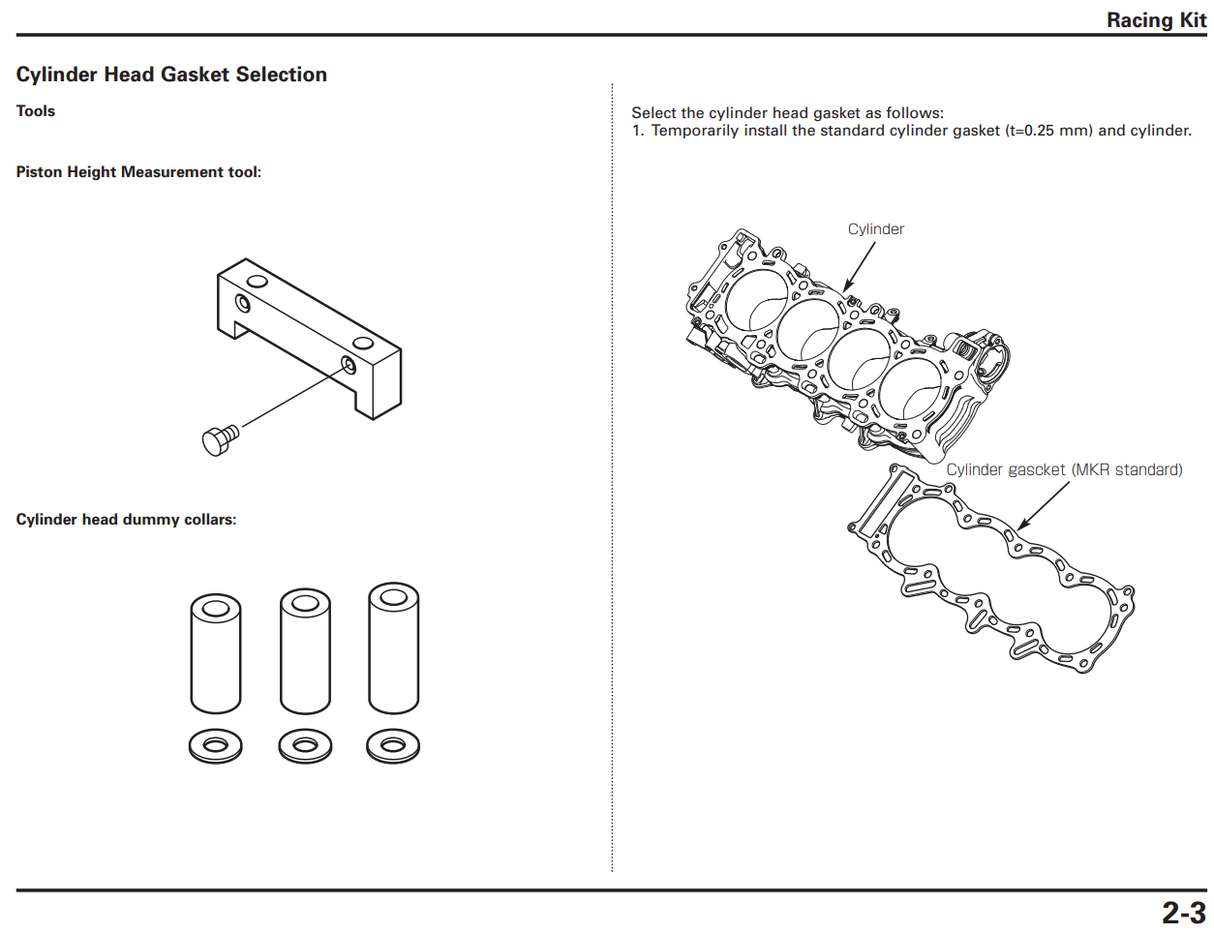 HRC Cylinder Head Gasket - Honda CBR1000RR-R SP (SC82)