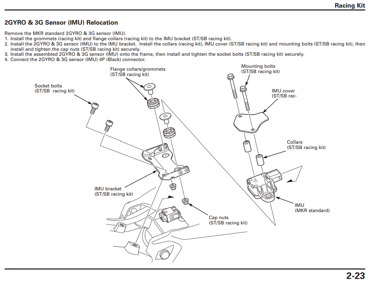 HRC IMU Relocation Bracket - Honda CBR1000RR-R SP (SC82)