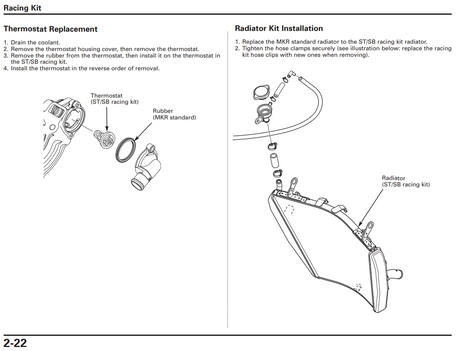 HRC Thermostat - Honda CBR1000RR-R SP (SC82)
