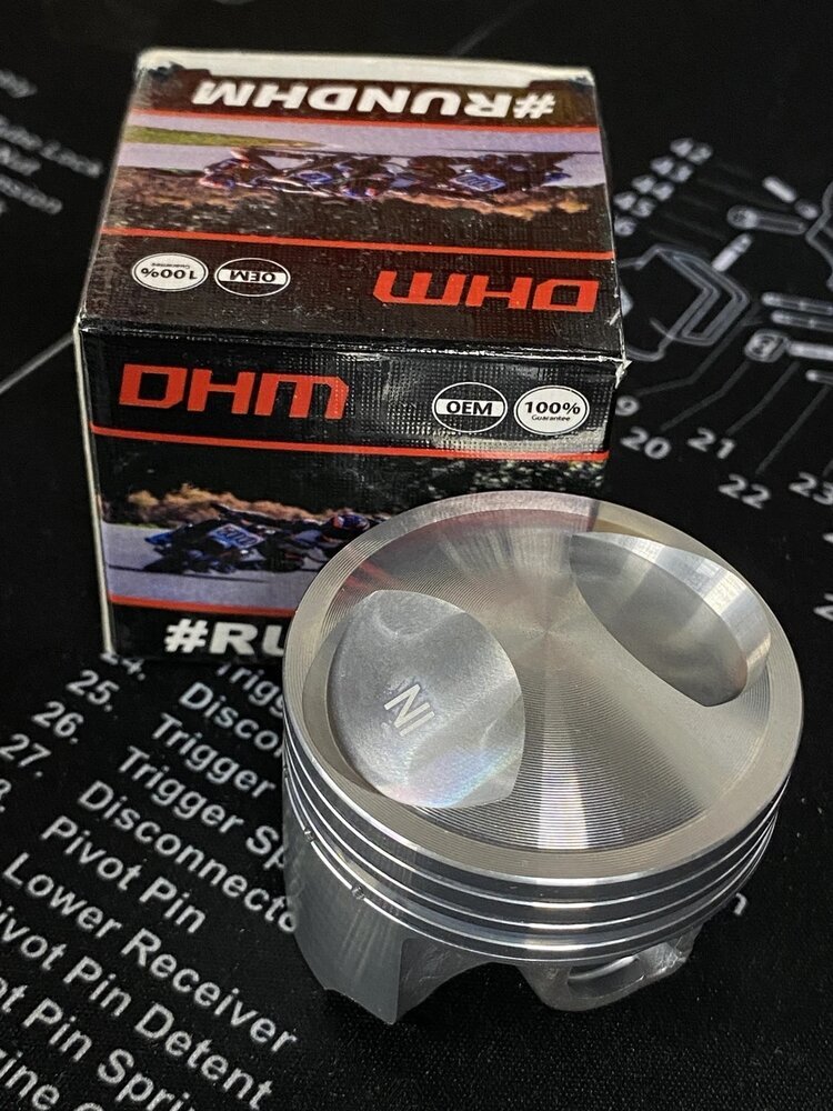 DHM Honda Grom / Monkey 13.2:1 High Compression Stock Bore Piston and  Cylinder – DH Motoring